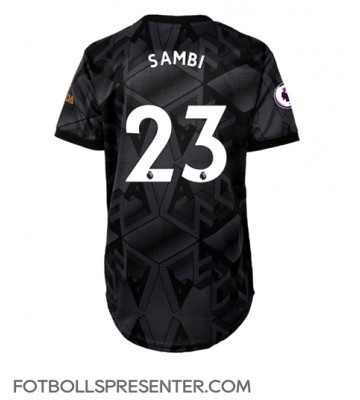Arsenal Albert Sambi Lokonga #23 Borta Matchtröja Dam 2022-23 Kortärmad